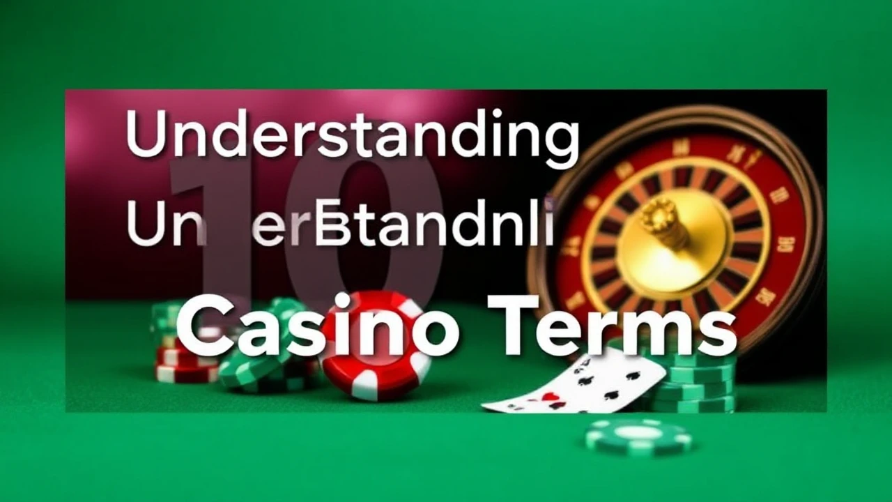 Essential Tips to Understanding 10 Essential Casino Terms