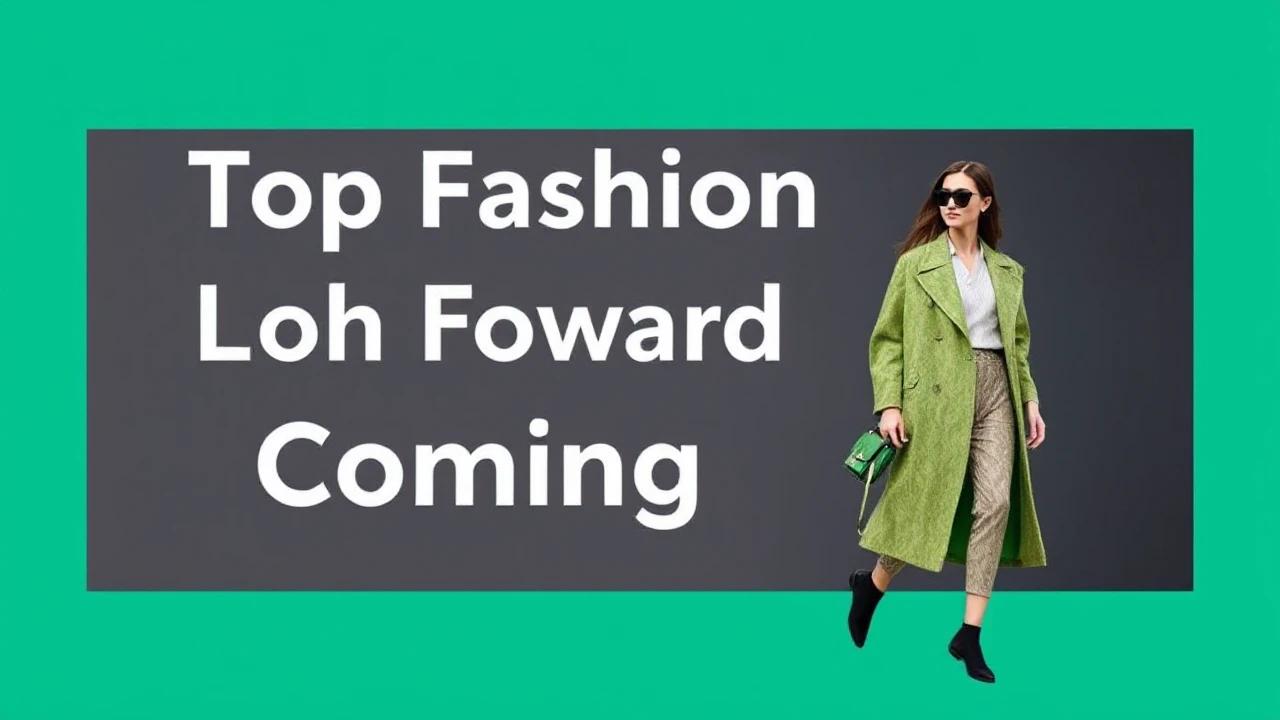 Top Fashion Trends to Look Forward to in the Coming Year