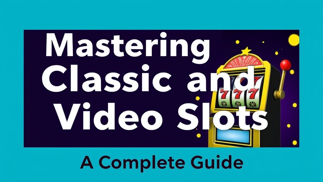 Mastering Classic and Video Slots: A Complete Guide