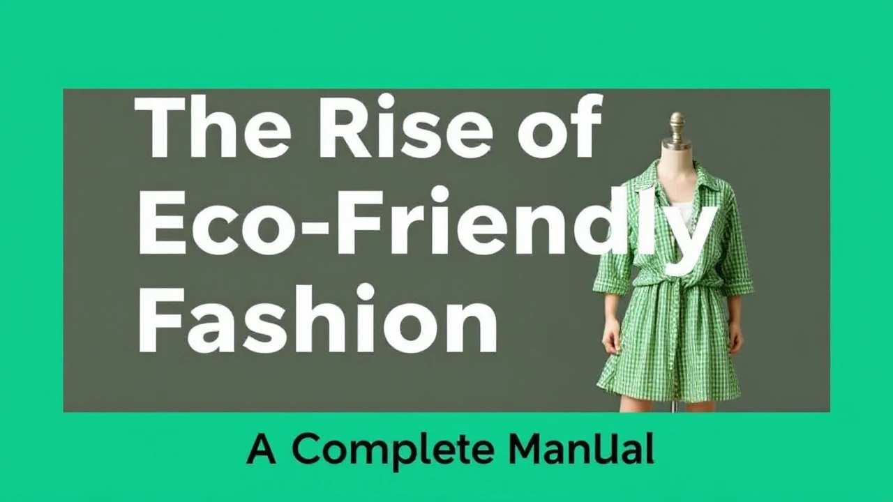 The Rise of Eco-Friendly Fashion: A Complete Manual