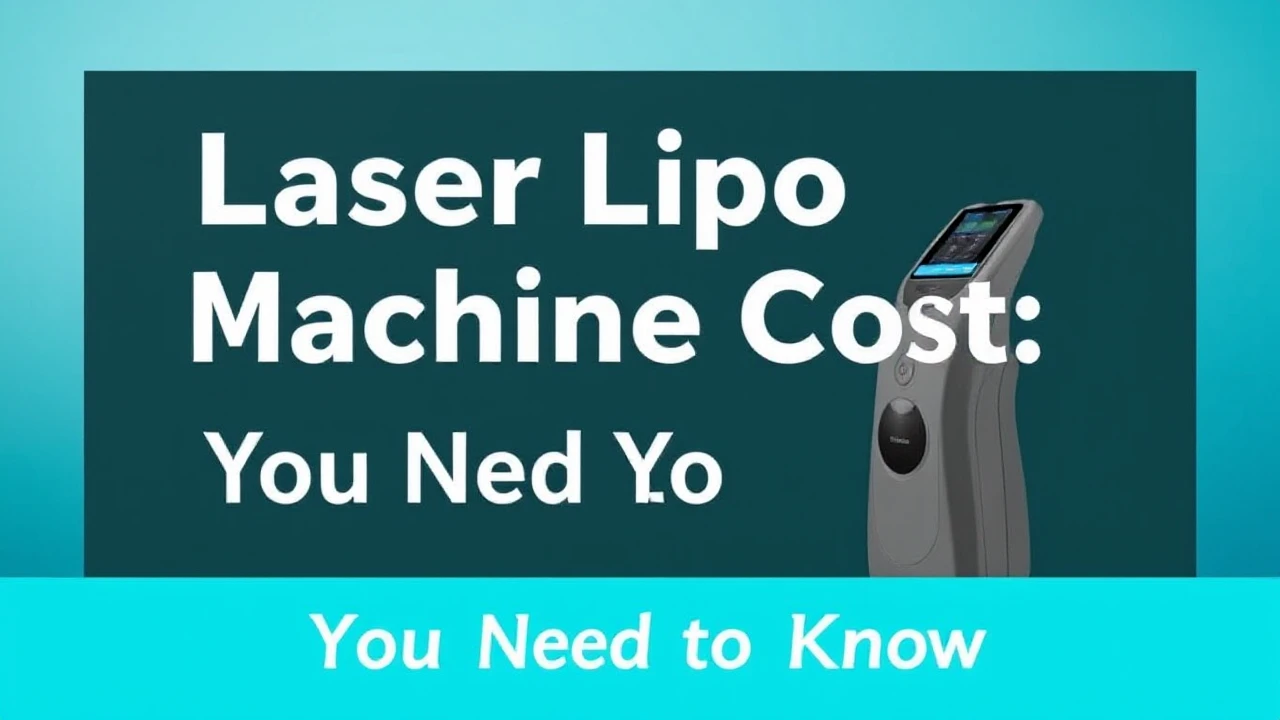 Laser Lipo Machine Cost: What You Need to Know