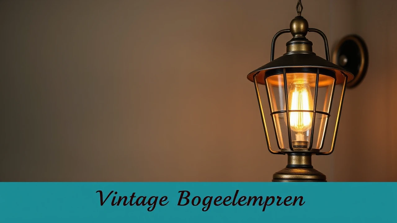 Der ultimative Leitfaden über Vintage-Bogenlampen: Ein Hauch von Nostalgie in Ihrem Zuhause