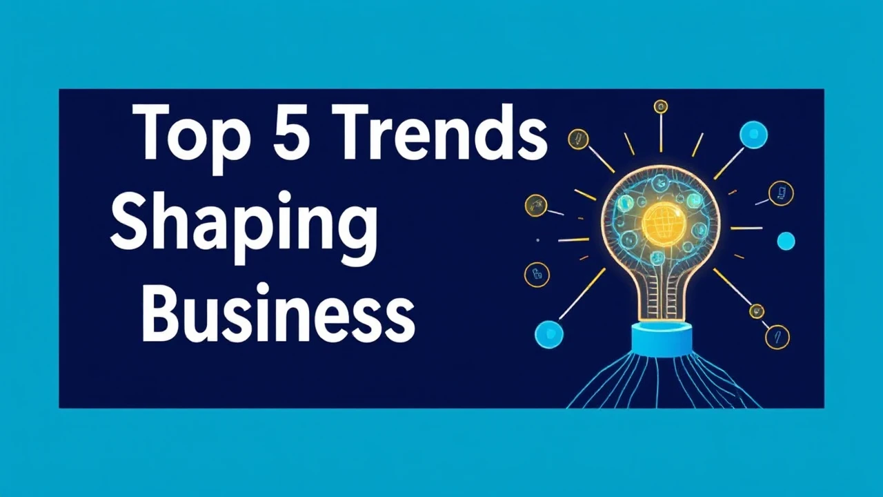 Delving into the Top 5 Trends Shaping the Future of Business Innovation