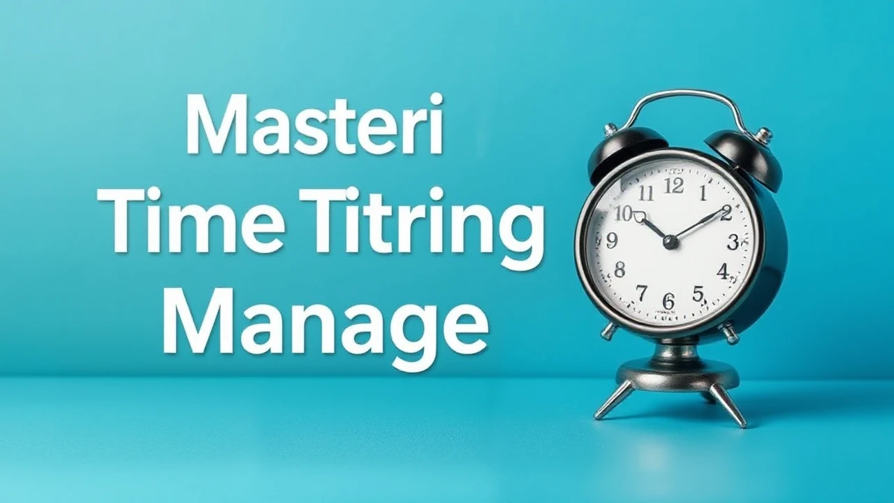 Mastering Time Management: Essential Strategies for Busy Entrepreneurs