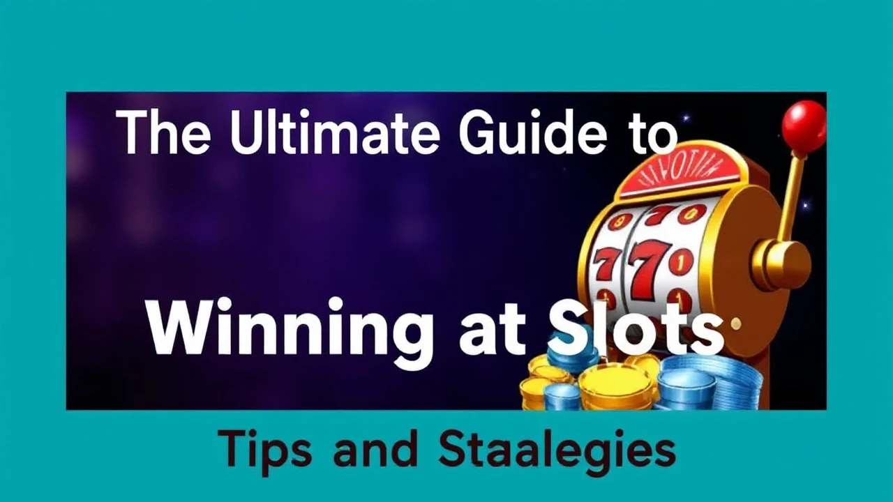 The Ultimate Guide to Winning at Slots: Tips and Strategies