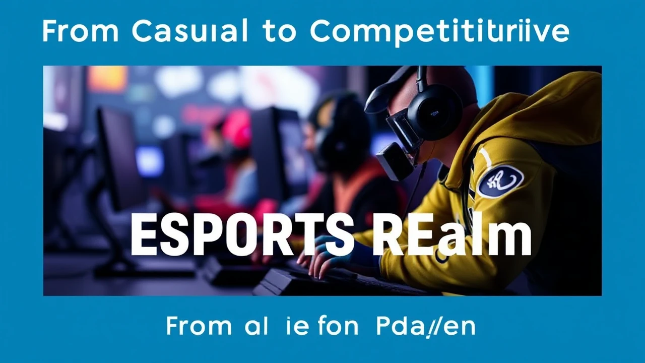 From Casual to Competitive: Embracing the Esports Realm: A Guide for Players