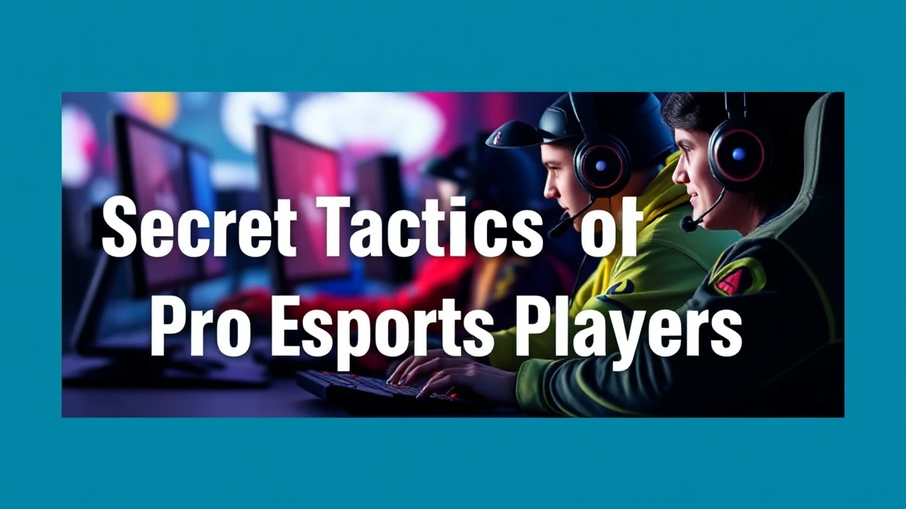 Exposing the Secret Tactics of Pro Esports Players