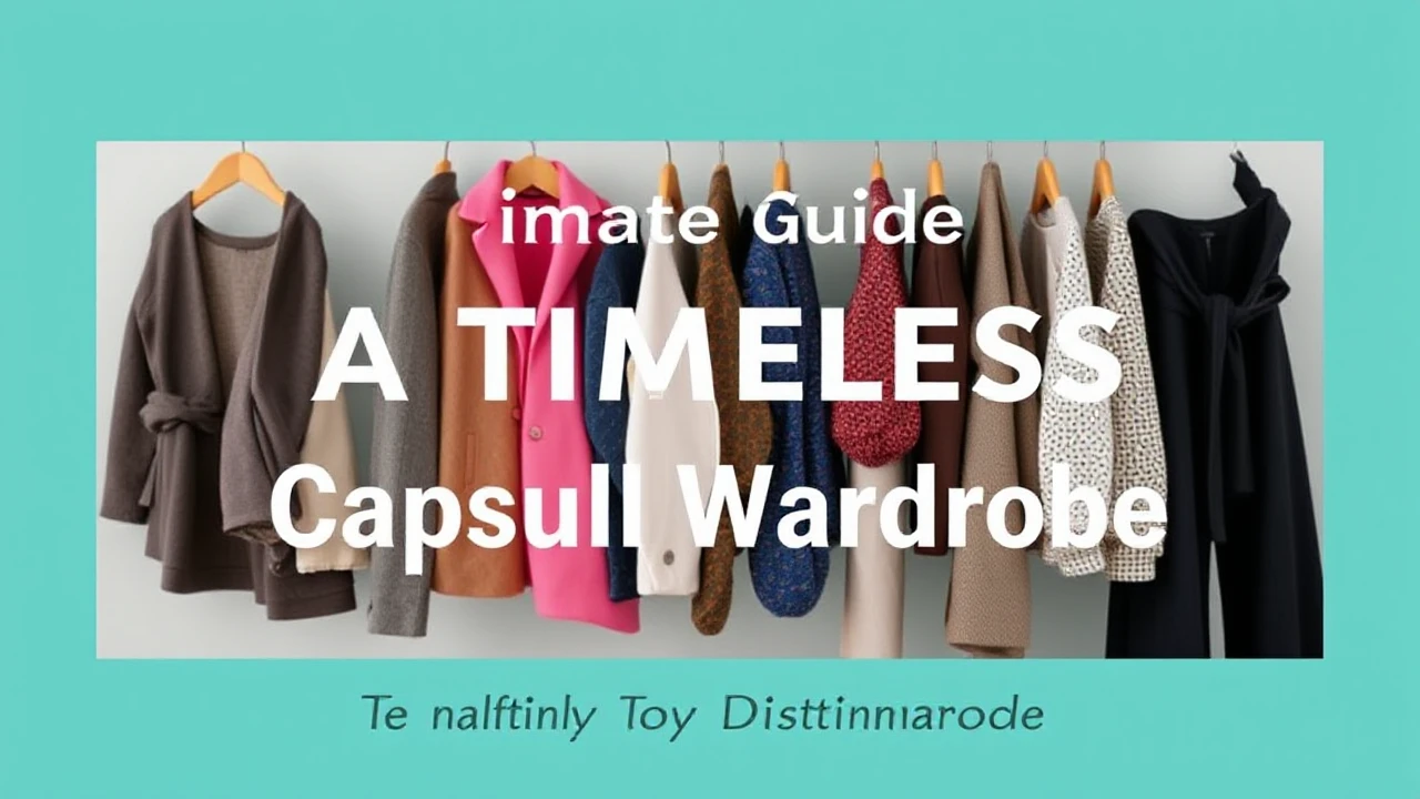 The Ultimate Guide to Creating a Timeless Capsule Wardrobe