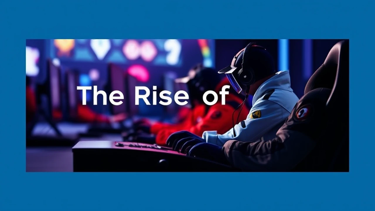 The Rise of E-Sports: Peering into the Upcoming Era of Competitive Gaming