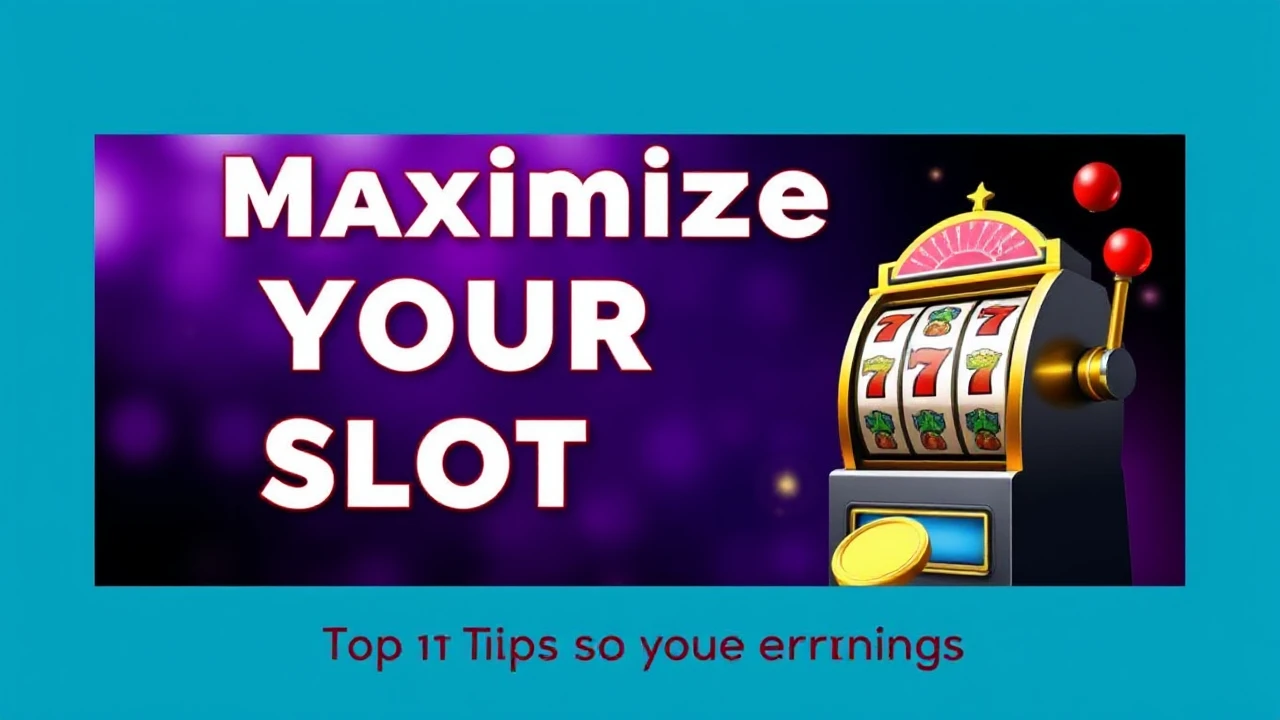 Maximize Your Slot Wins: Top 10 Tips to Increase Your Earnings