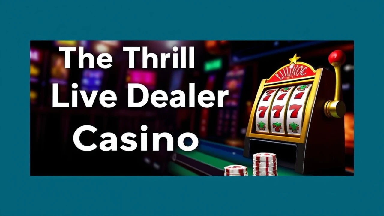 The Thrill of Live Dealer Casino Slots