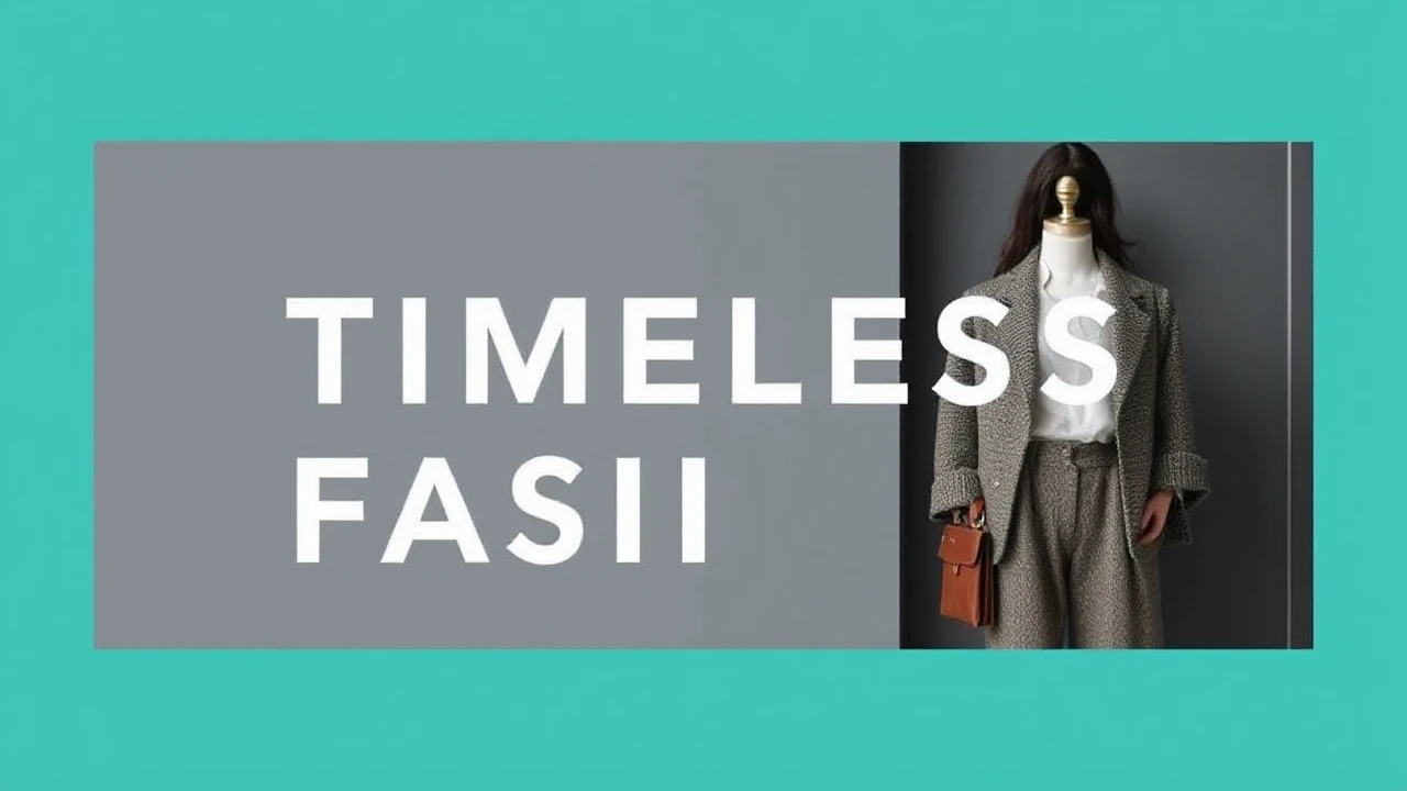 Timeless Fashion: Key Strategies for Developing a Wardrobe That Stands the Test of Time