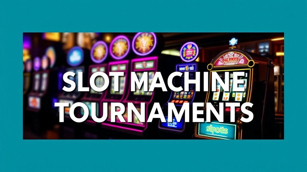 Number One 10 Exciting Slot Machine Tournaments You Have to Join