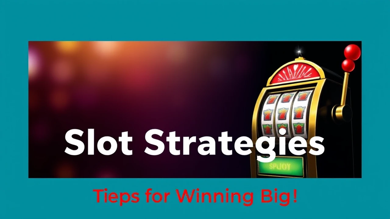 Unveiling the Secrets of Slot Strategies: Tips for Winning Big
