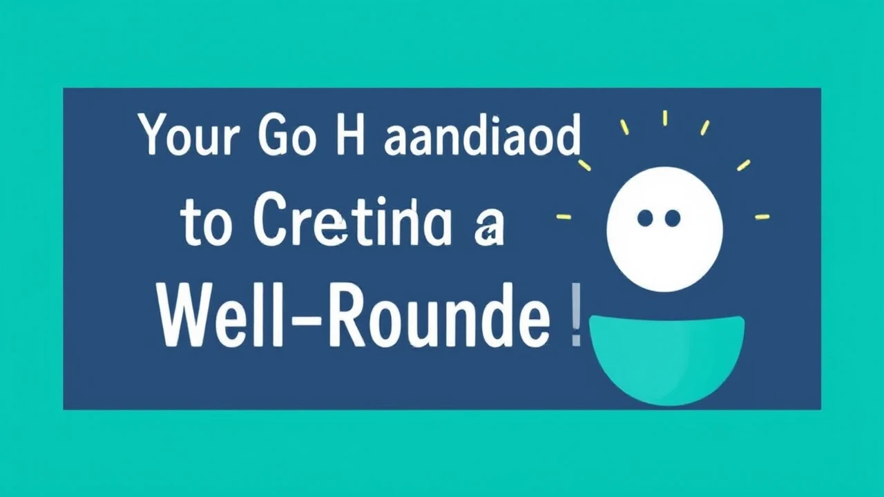 Your Go-To Handbook to Creating a Well-Rounded Life