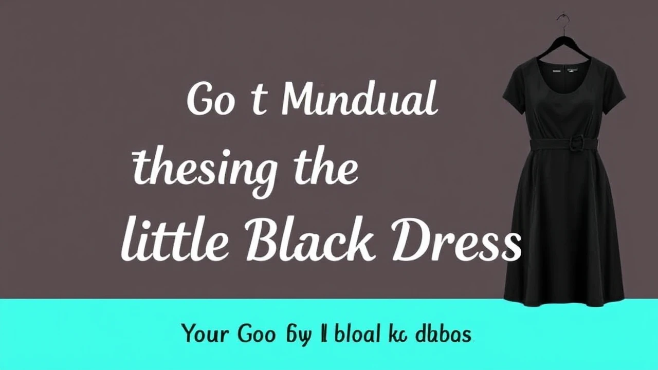 Your Go-To Manual of Choosing the Ultimate Little Black Dress