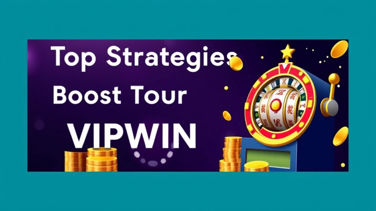 Top Strategies to Boost Your VIPWIN Jackpots Winnings