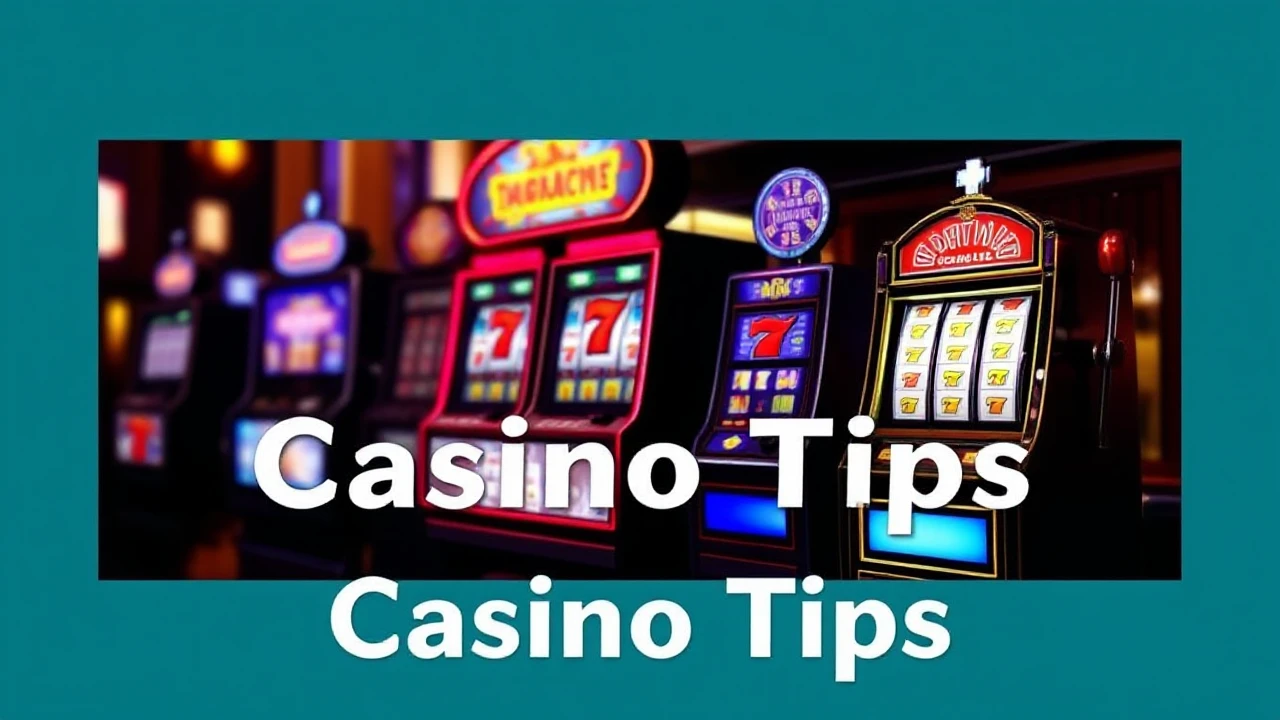 Casino Tips - Slot Machine Game Strategies