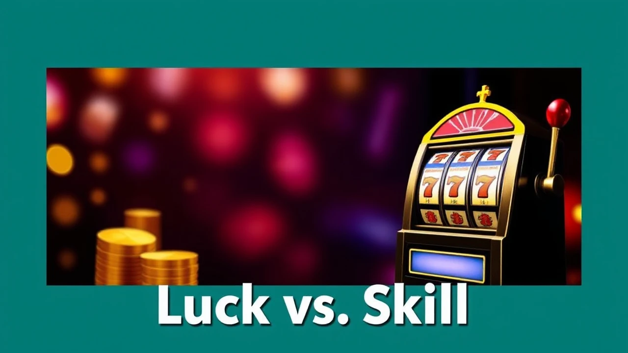 Luck vs. Skill: Exploring the Debate on Success at Gaming Slots