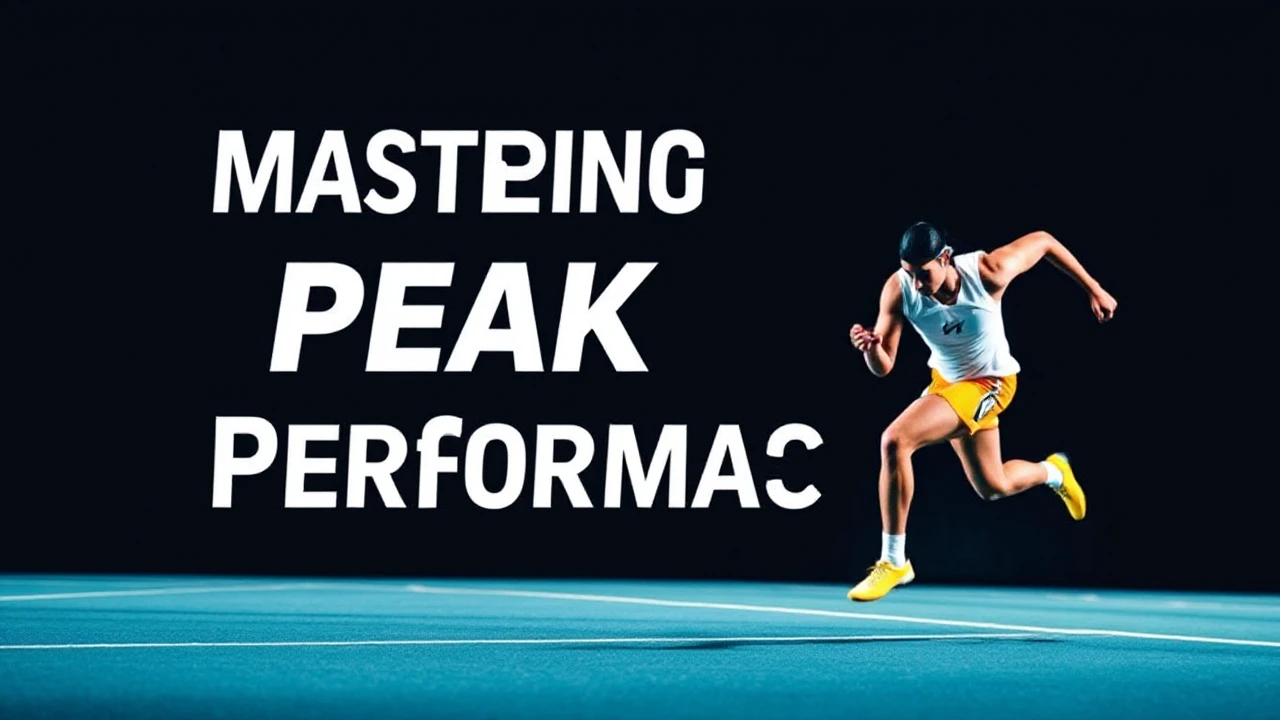 Mastering Peak Performance: Expert Tips from Professional Athletes