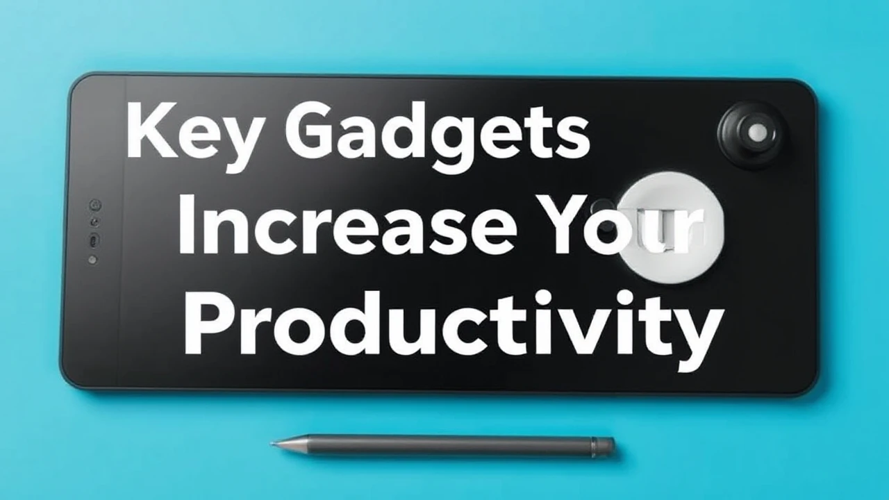 Key Gadgets to Increase Your Productivity