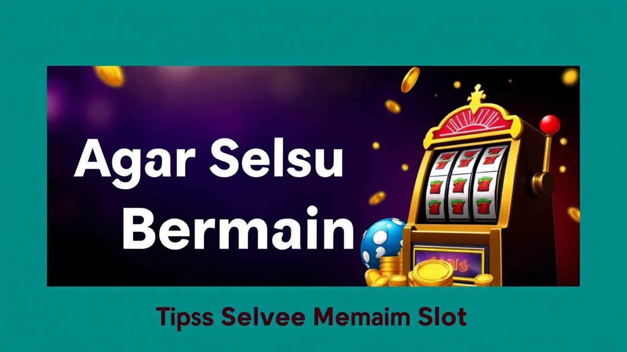 Tips Jitu Agar Selalu Menang Bermain Slot