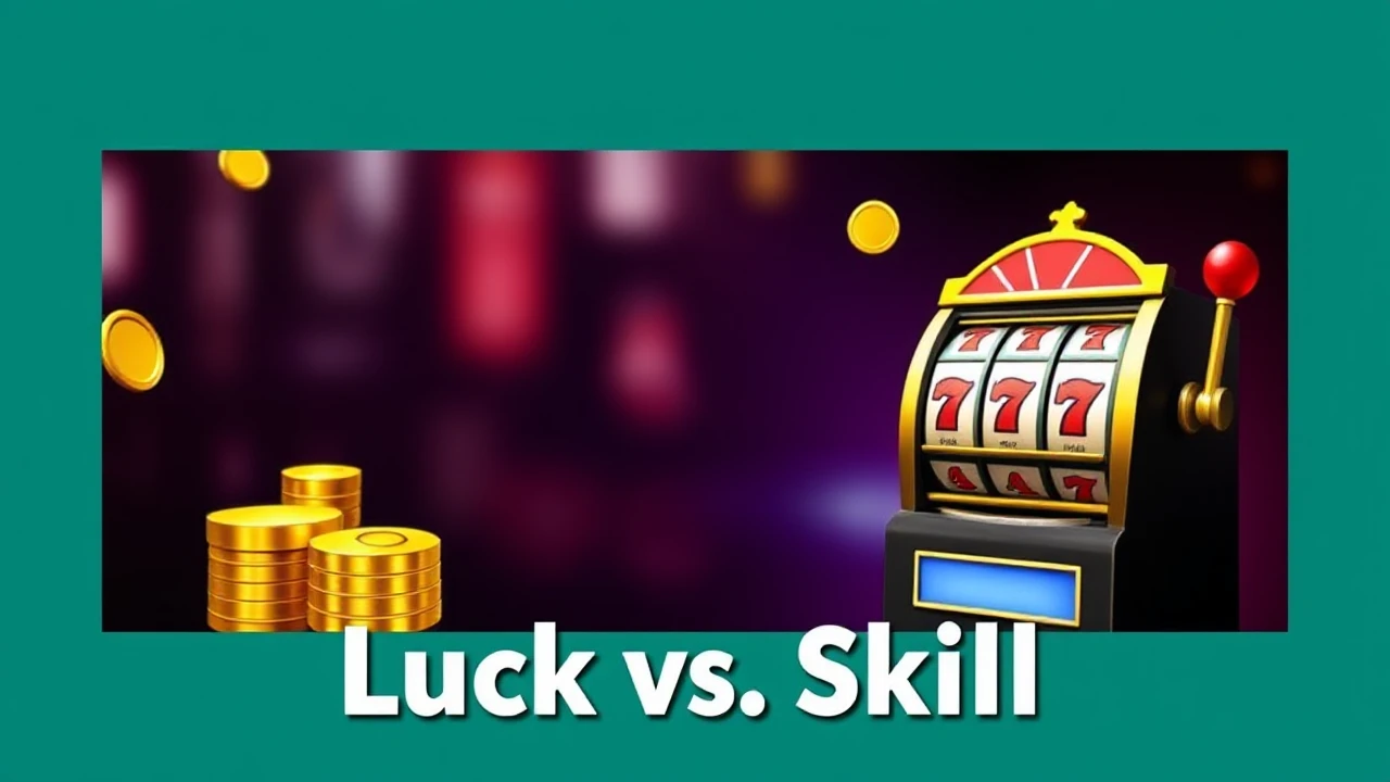 Luck vs. Skill: Delving into the Debate on Success at Casino Slots