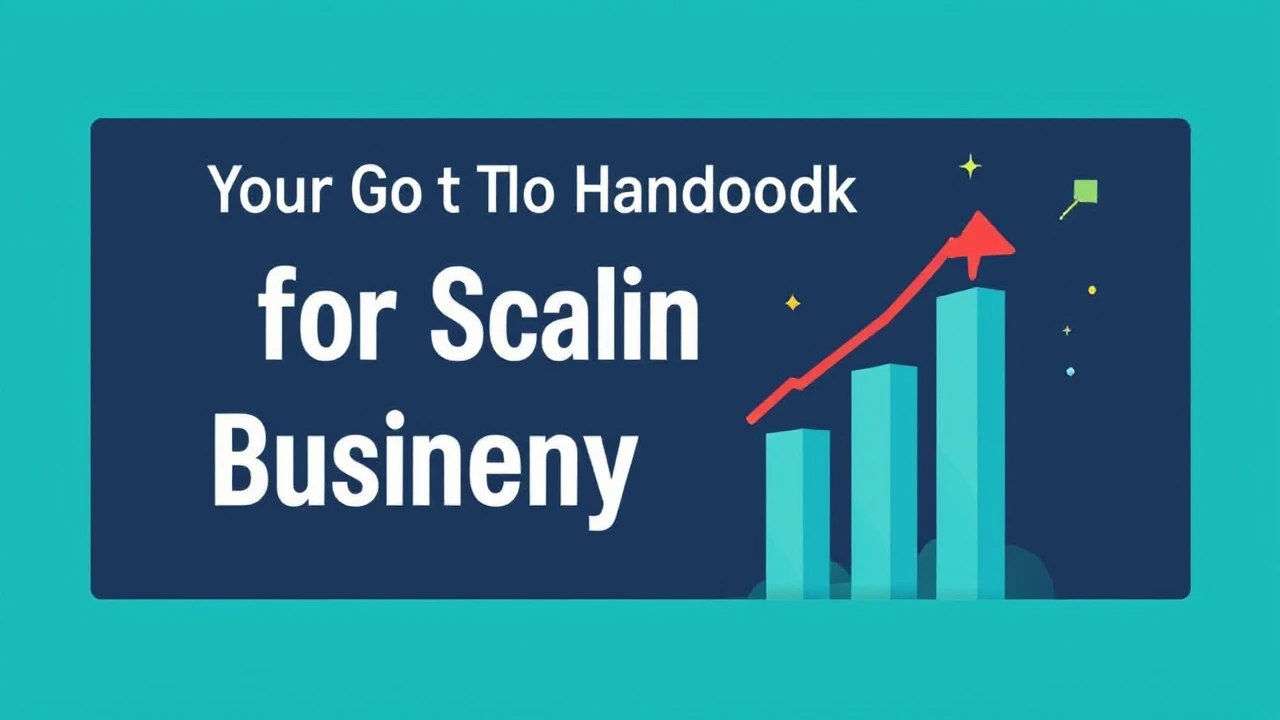 Your Go-To Handbook for Scaling Your Company Efficiently