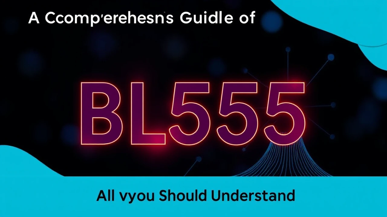 A Comprehensive Guide of BL555: All You Should Understand