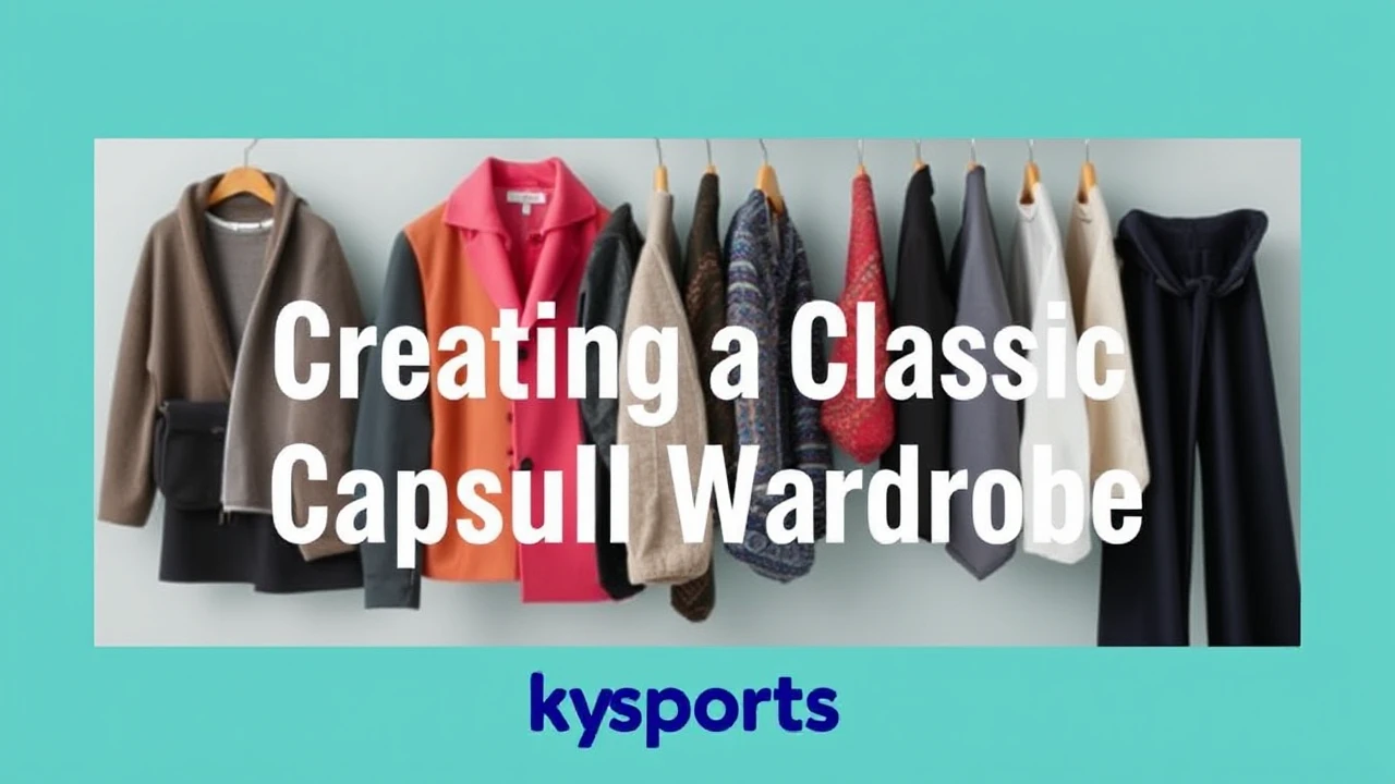 A Comprehensive Manual to Creating a Classic Capsule Wardrobe