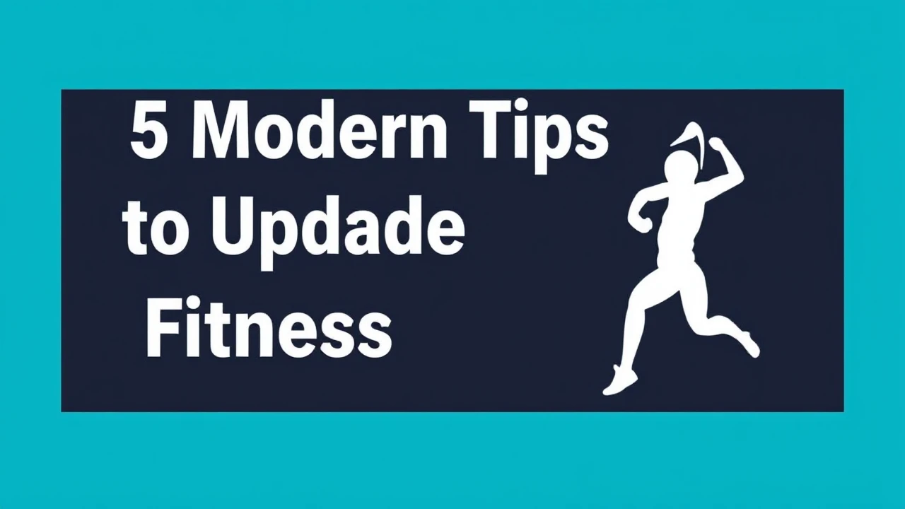 5 Modern Tips to Upgrade Your Fitness Lifestyle