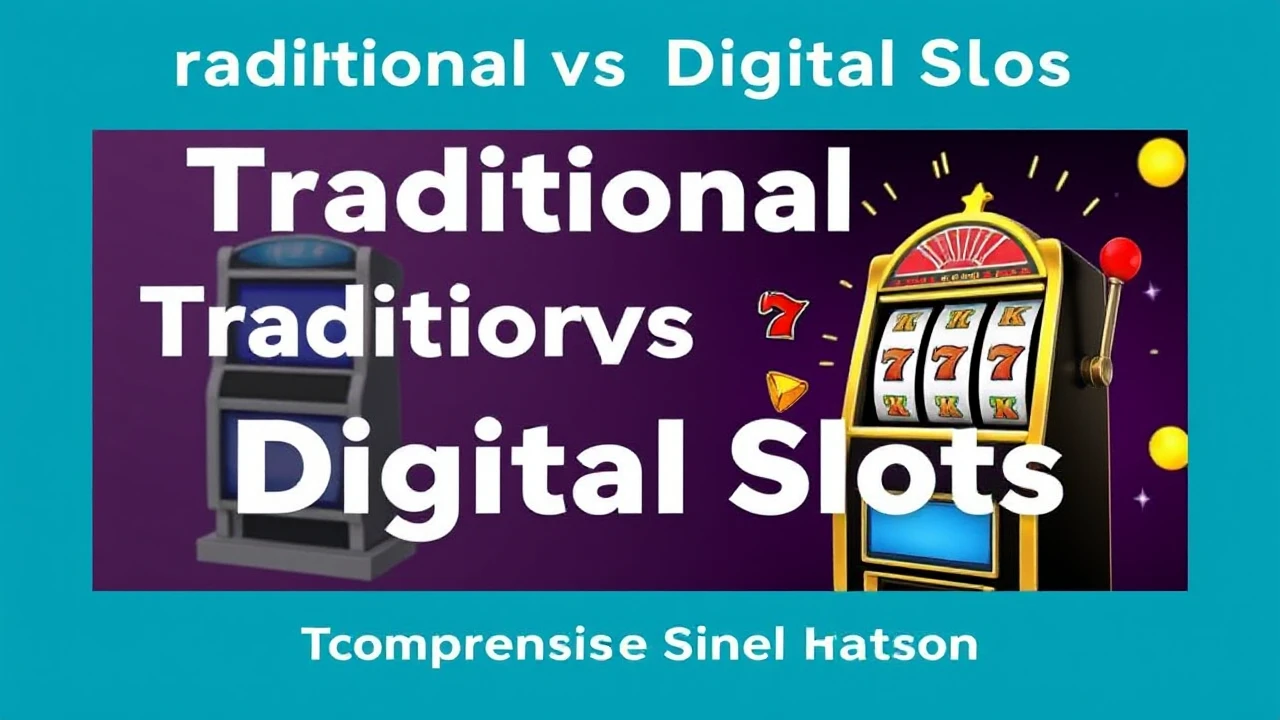 Traditional vs Digital Slots: A Comprehensive Comparison