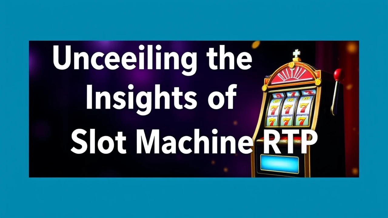 Unveiling the Insights of Slot Machine RTP