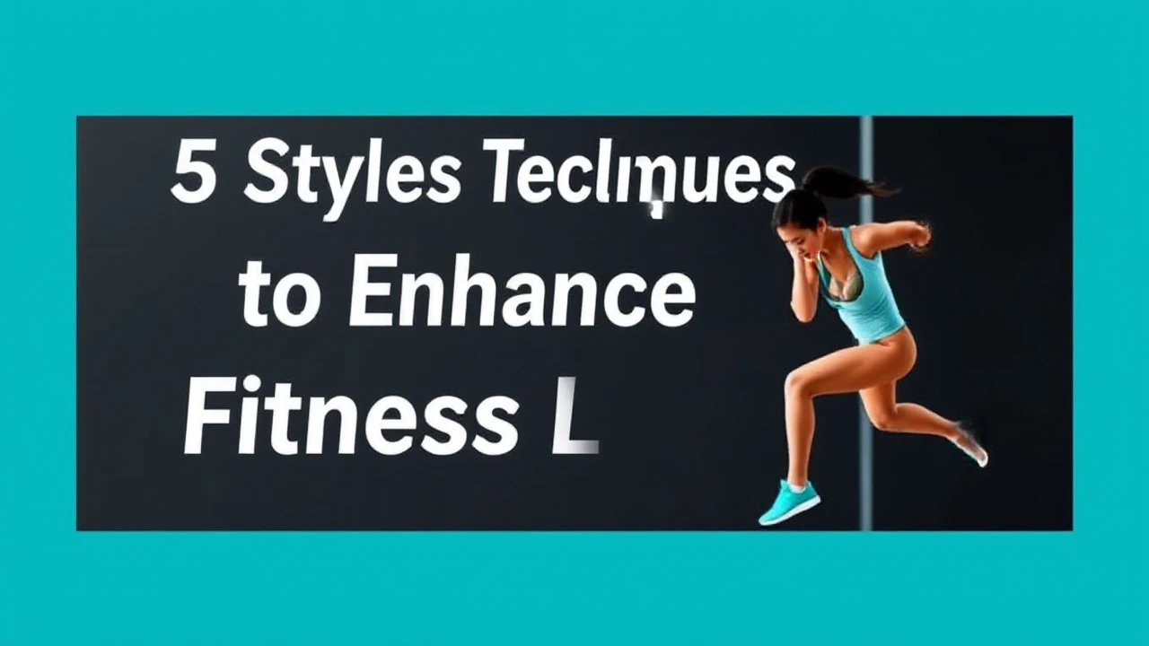 5 Stylish Techniques to Enhance Your Fitness Lifestyle