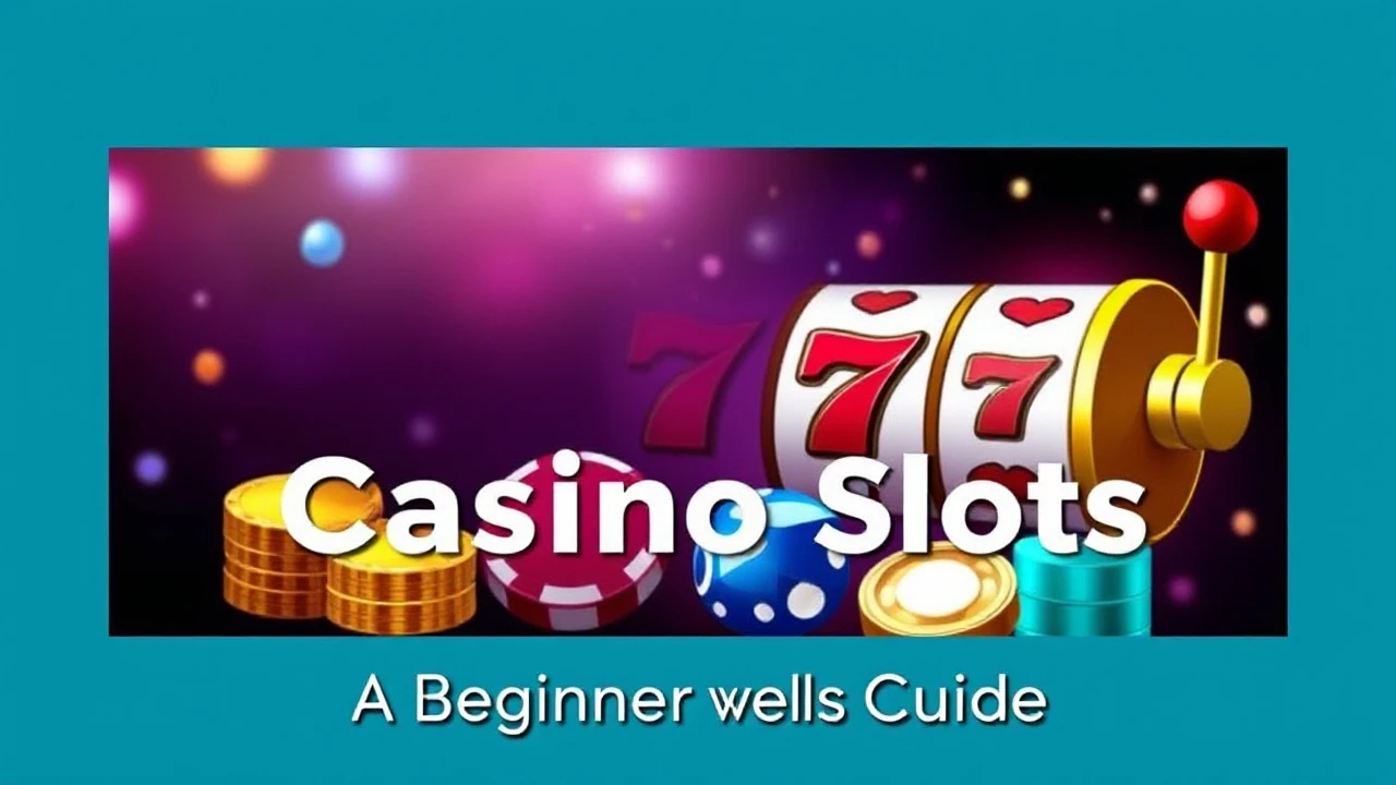 Mastering Online Casino Slots: A Beginner's Luck Guide