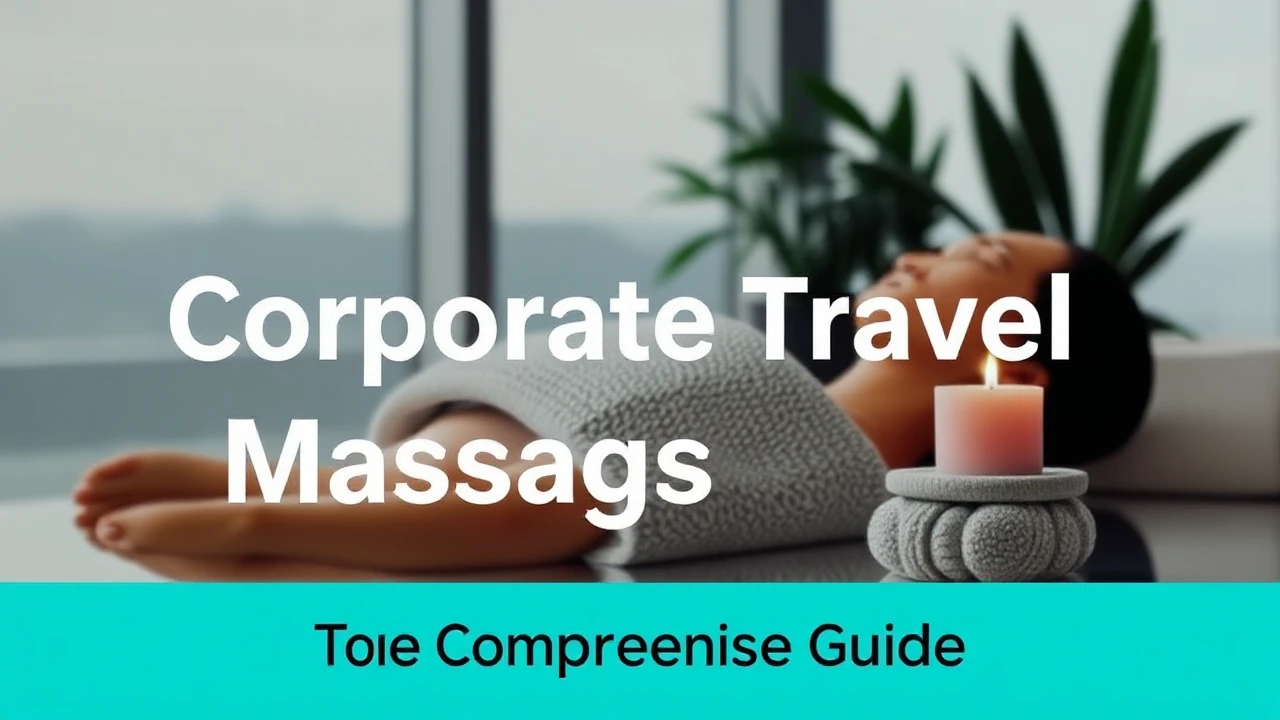 Maximizing the Advantages of Corporate Travel Massages: The Comprehensive Guide