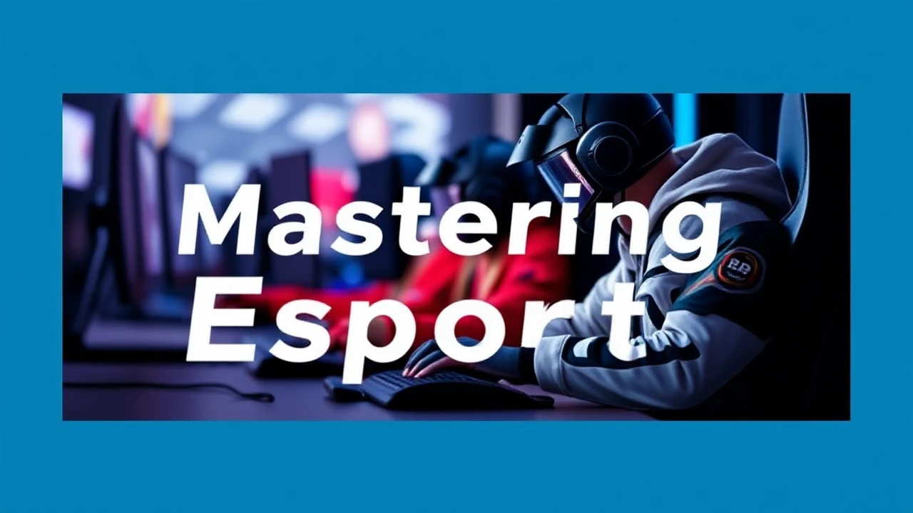 Mastering Esports: A Beginner's Introduction to Competitive Gaming