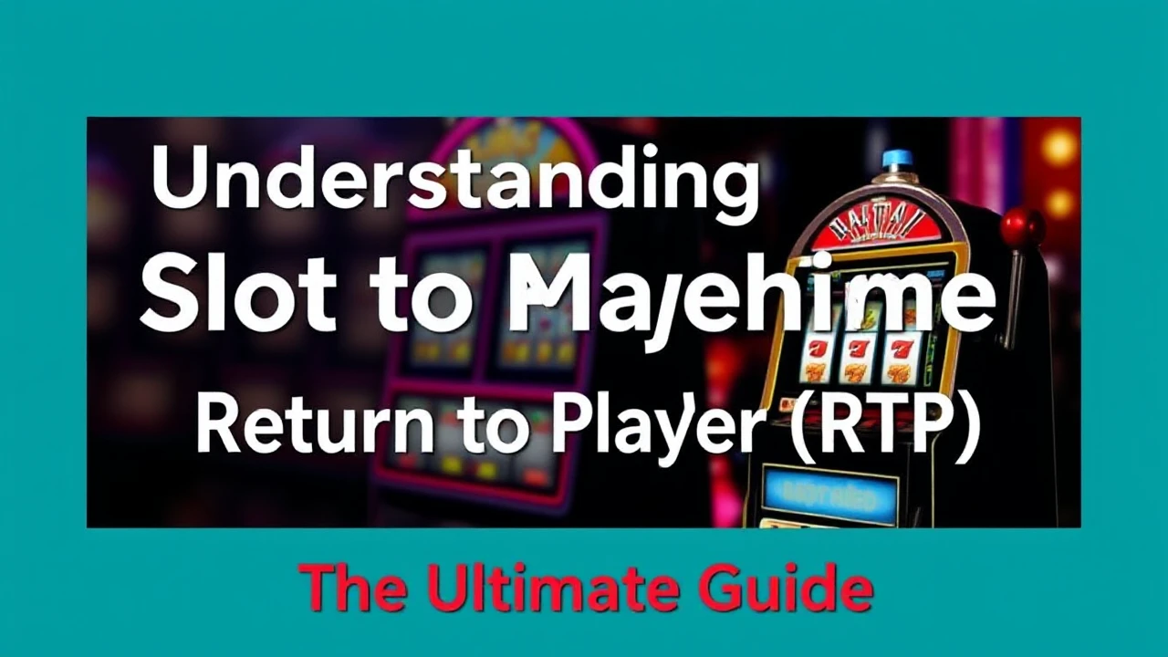 Understanding Slot Machine Return to Player (RTP): The Ultimate Guide