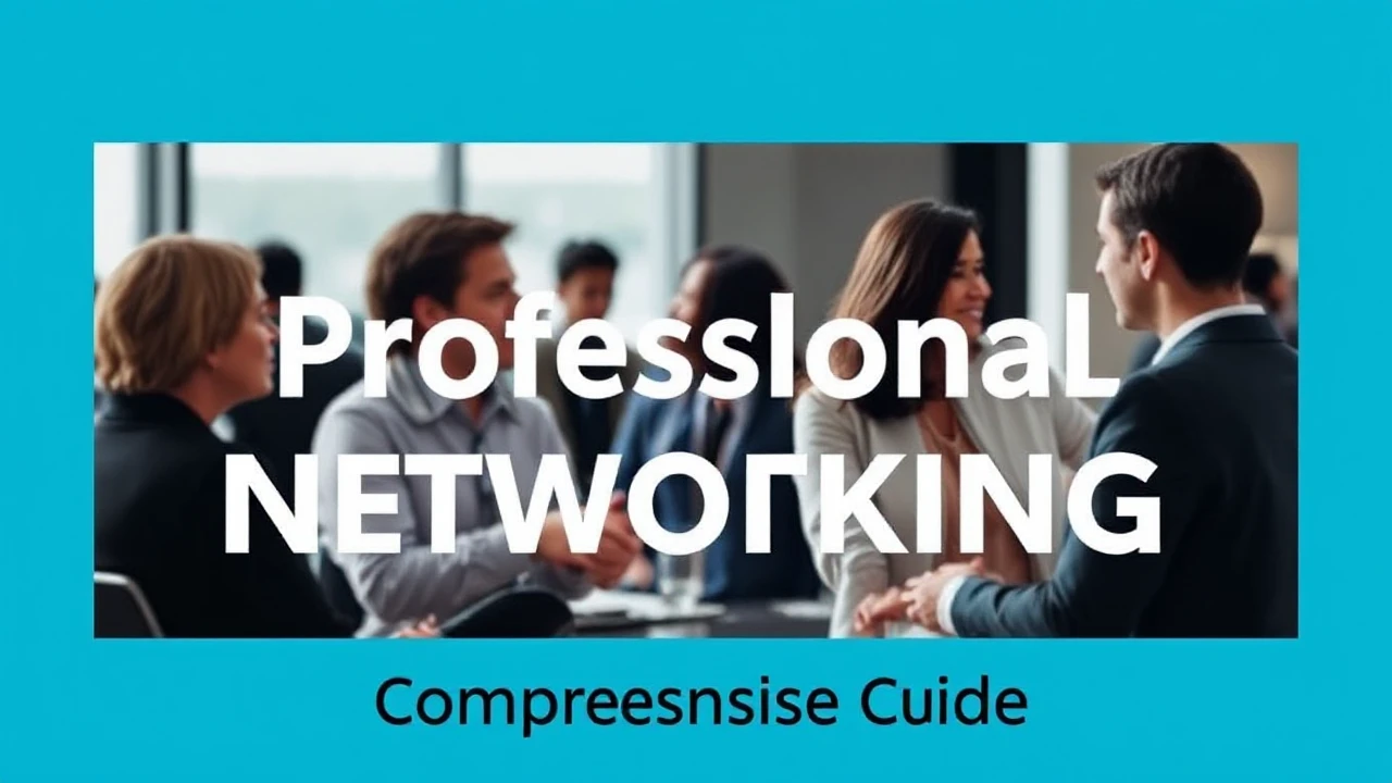 Becoming Proficient in the Art of Professional Networking: A Comprehensive Guide