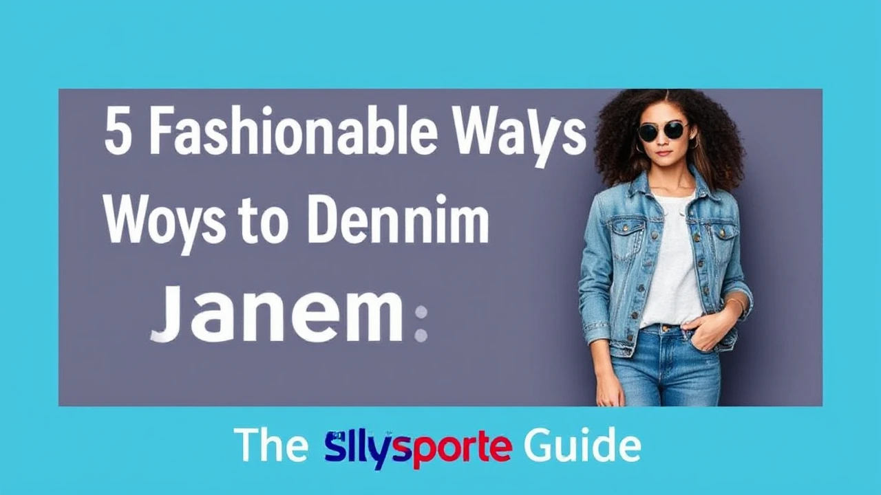 5 Fashionable Ways to Rock Denim Jackets This Season: Your Ultimate Guide