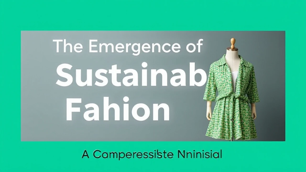 The Emergence of Sustainable Fashion: A Comprehensive Manual