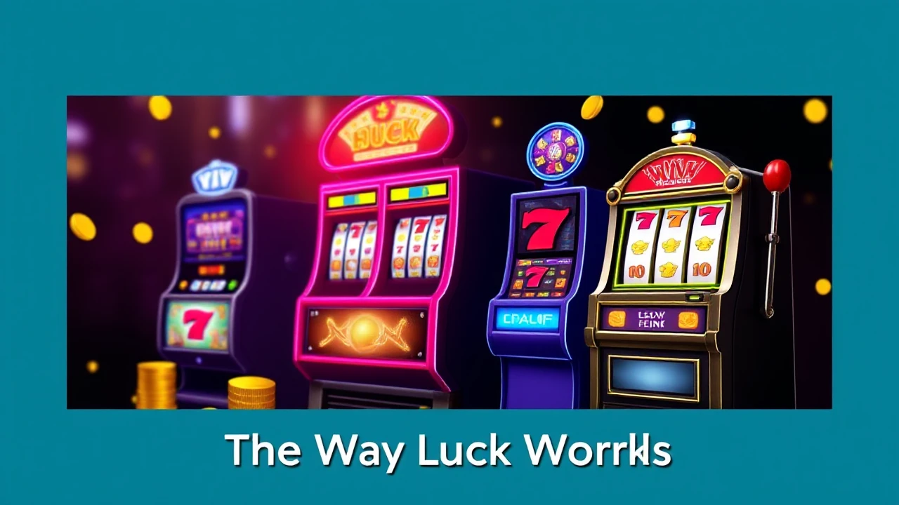 Revealing the World of Slot Machines: The Way Luck Works