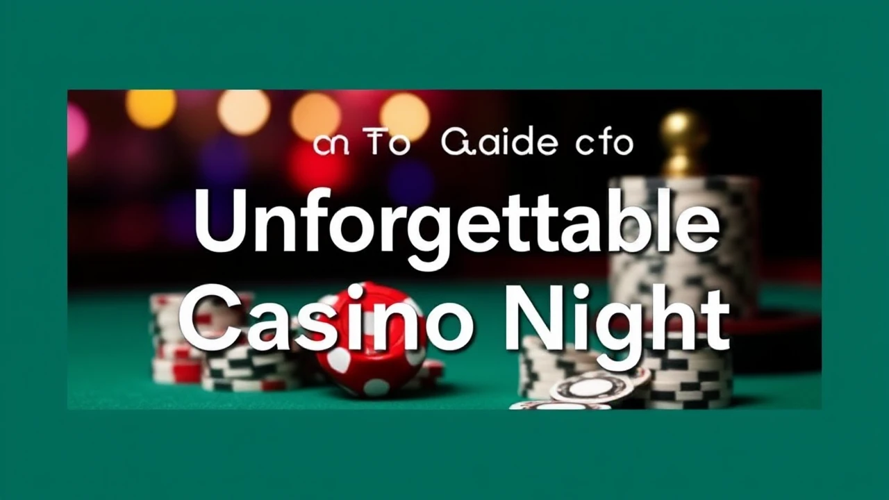 Your Go-To Guide for an Unforgettable Casino Night