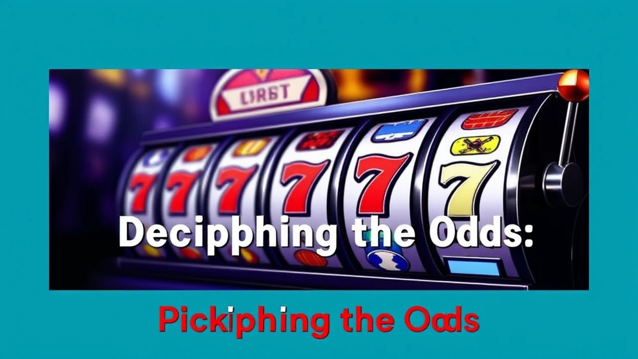 Deciphering the Odds: Picking the Ideal Slot Machine Title