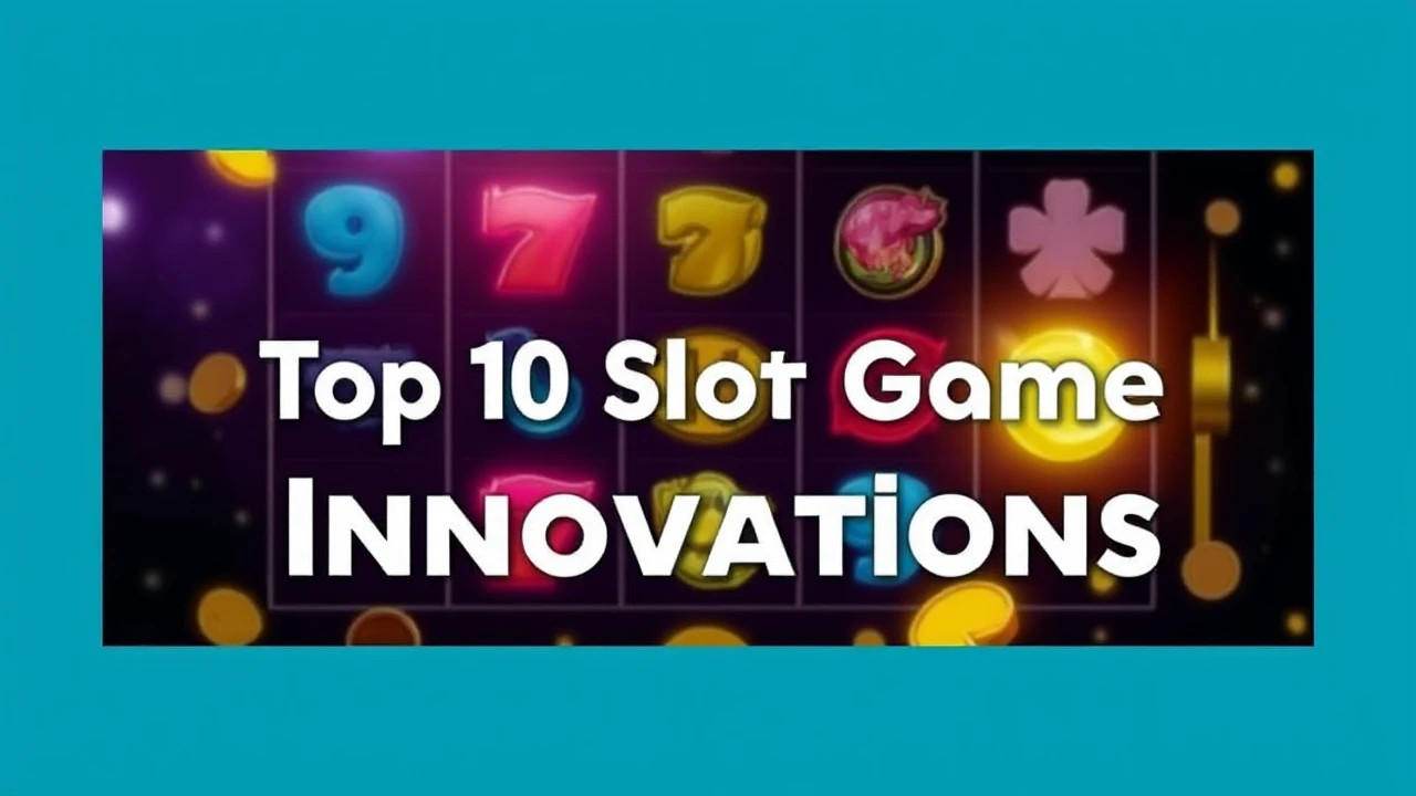 Shaping the Industry: The Top 10 Slot Game Innovations