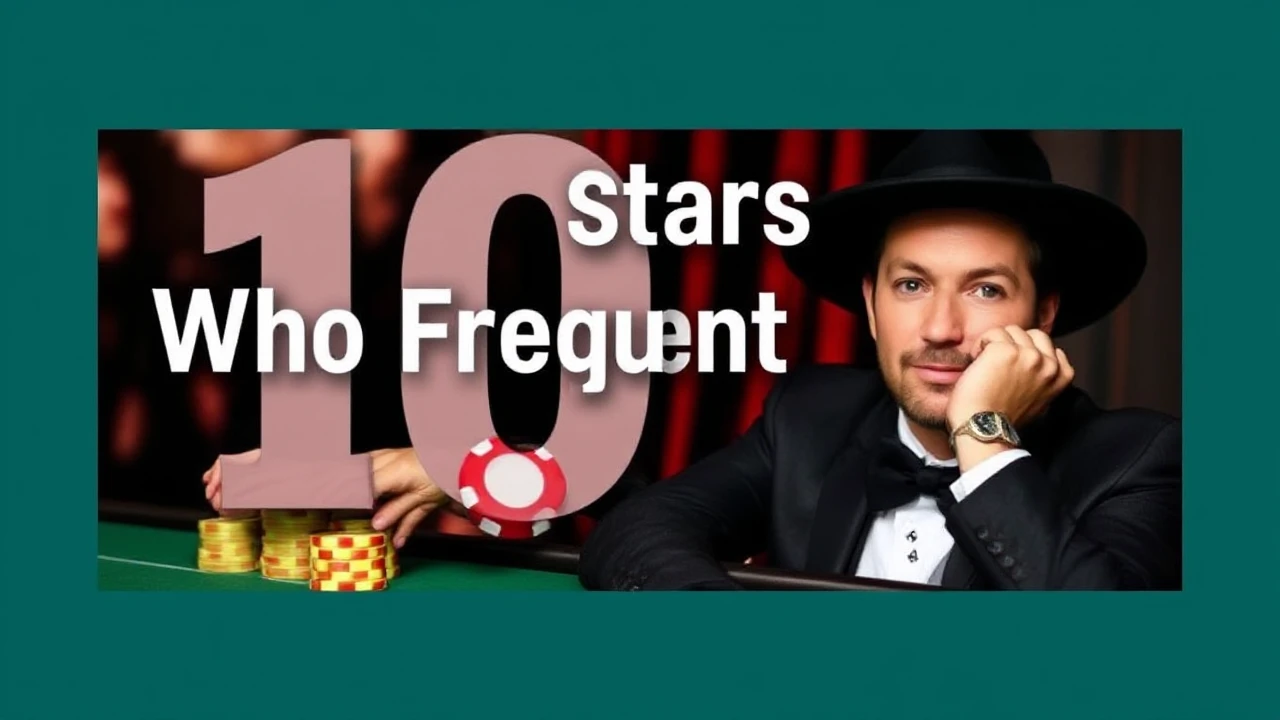 List of 10 Stars Who Frequent Gambling Addiction