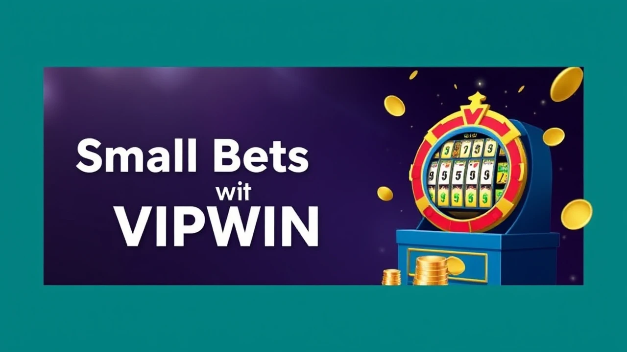 How to Turn Small Bets into Big Wins with VIPWIN Jackpots