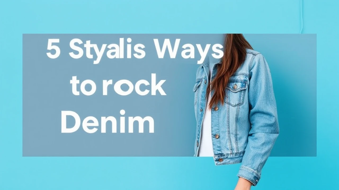 5 Stylish Ways to Rock Denim Jackets During the Current Season: Expert Advice