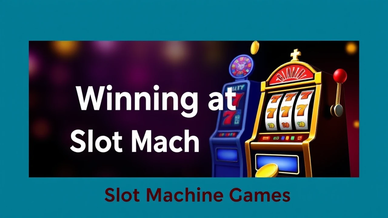 Mastering to Winning at Slot Machine Games