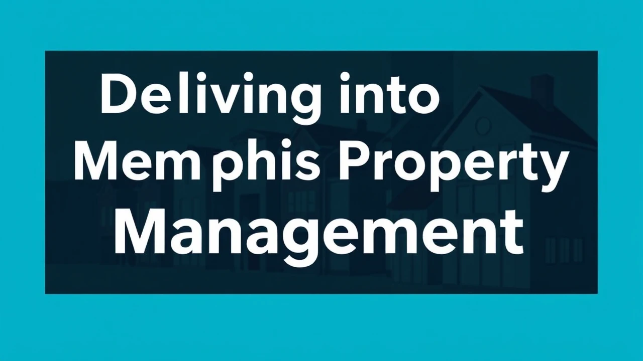 Delving into Memphis Property Management: Essential Trends You Need to Familiarize Yourself With